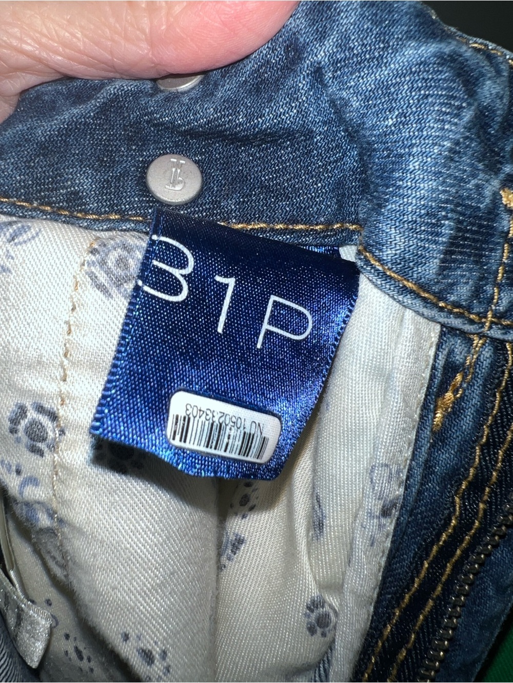 Pilcro Women's Wide-Leg Blue Jeans - Picture 4 of 4